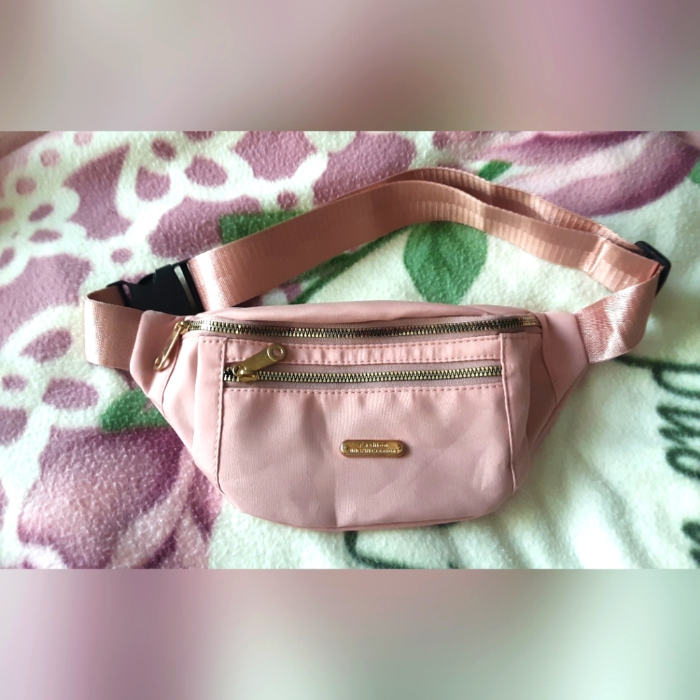 Dusty pink Fanny Pack Crossbody Purse
